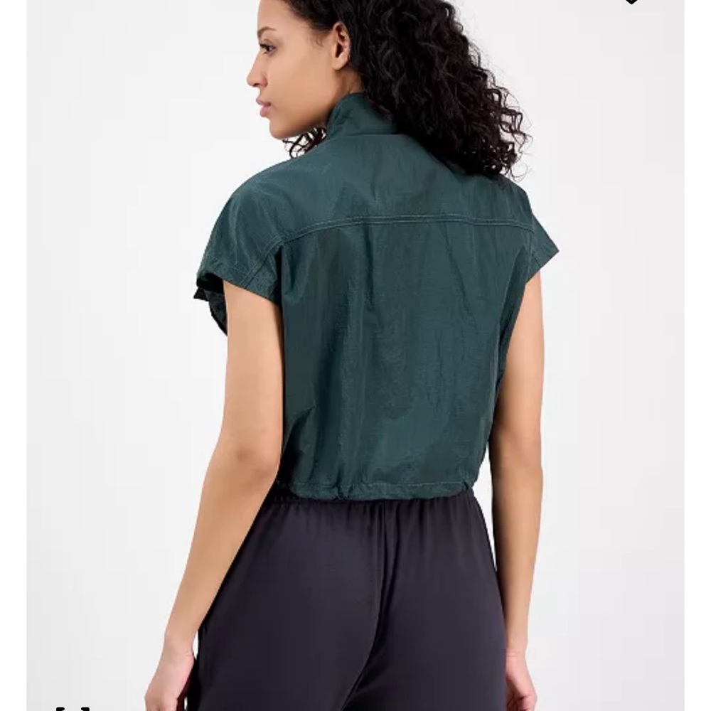 UGG Women's Quinn Forest Windbreaker Cap Sleeve - Picture 3 of 9